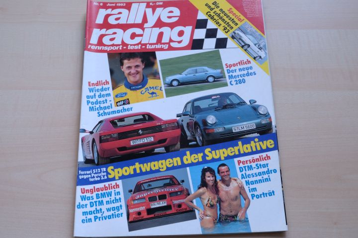 Deckblatt Rallye Racing (06/1993)